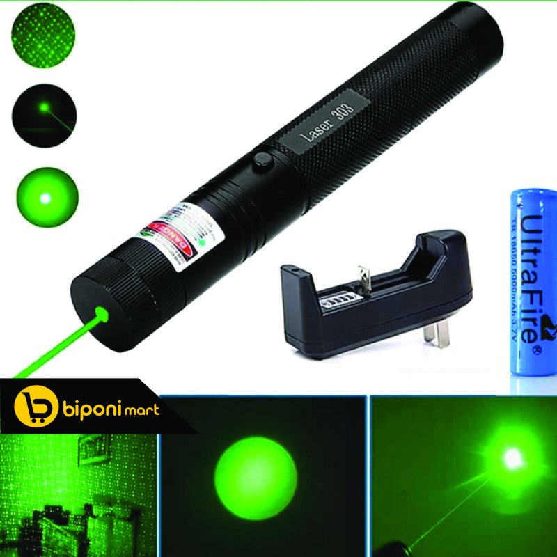10 Miles 532nm Adjustable Focus Green Laser Pointer Beam Light Pen +Star Cap 5mwt: Buy Online at Best Prices in Bangladesh